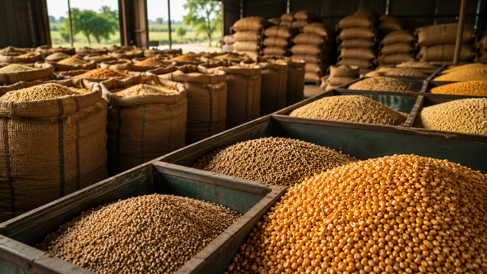 Agricultural grains and feed commodities