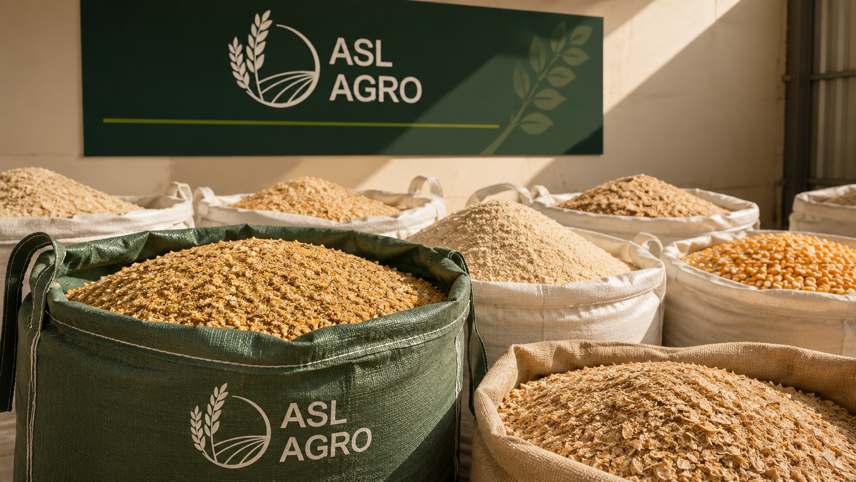 Bulk feed commodity handling and supply operations